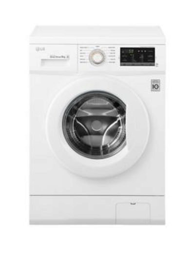 Lg Fh4G7Tdn0 8Kg Load, 1400 Spin Washing Machine - White